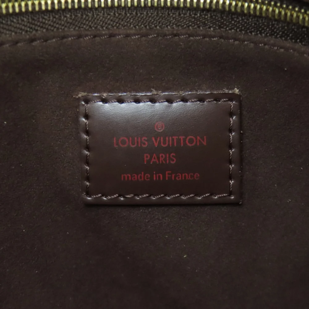 LOUIS VUITTON Authentic Brown Damier Canvas Tote Bag